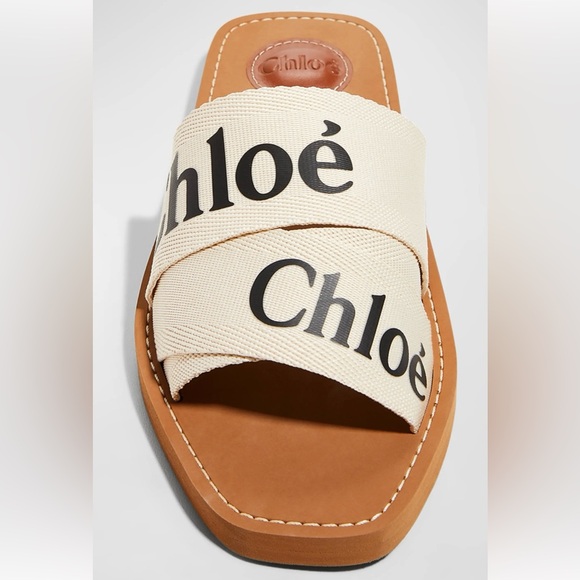 Chloe Shoes - Chloe Woody Sandal Size 40/US 9